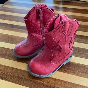 Cat and Jack Red Boots